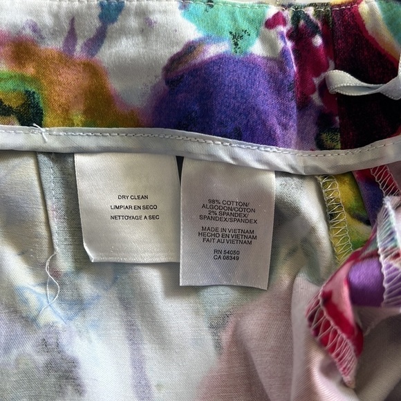 Jones & Co Stretch Floral Pencil Mini Skirt - Picture 6 of 6